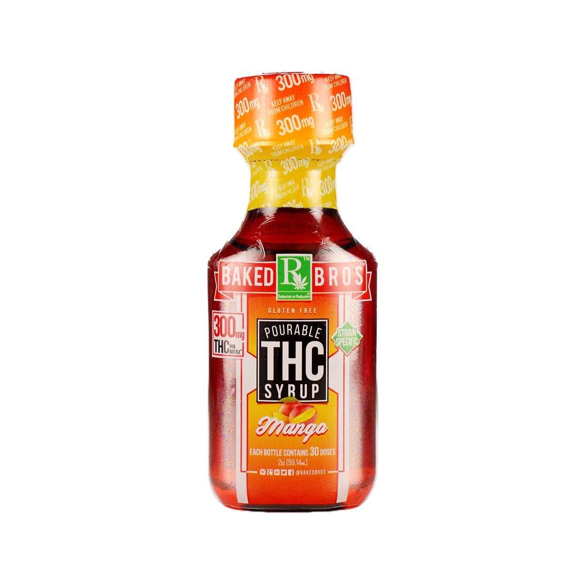 THC Syrup Mango 300mg