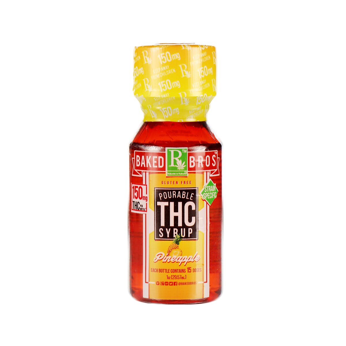 THC Syrup Pineapple 150mg