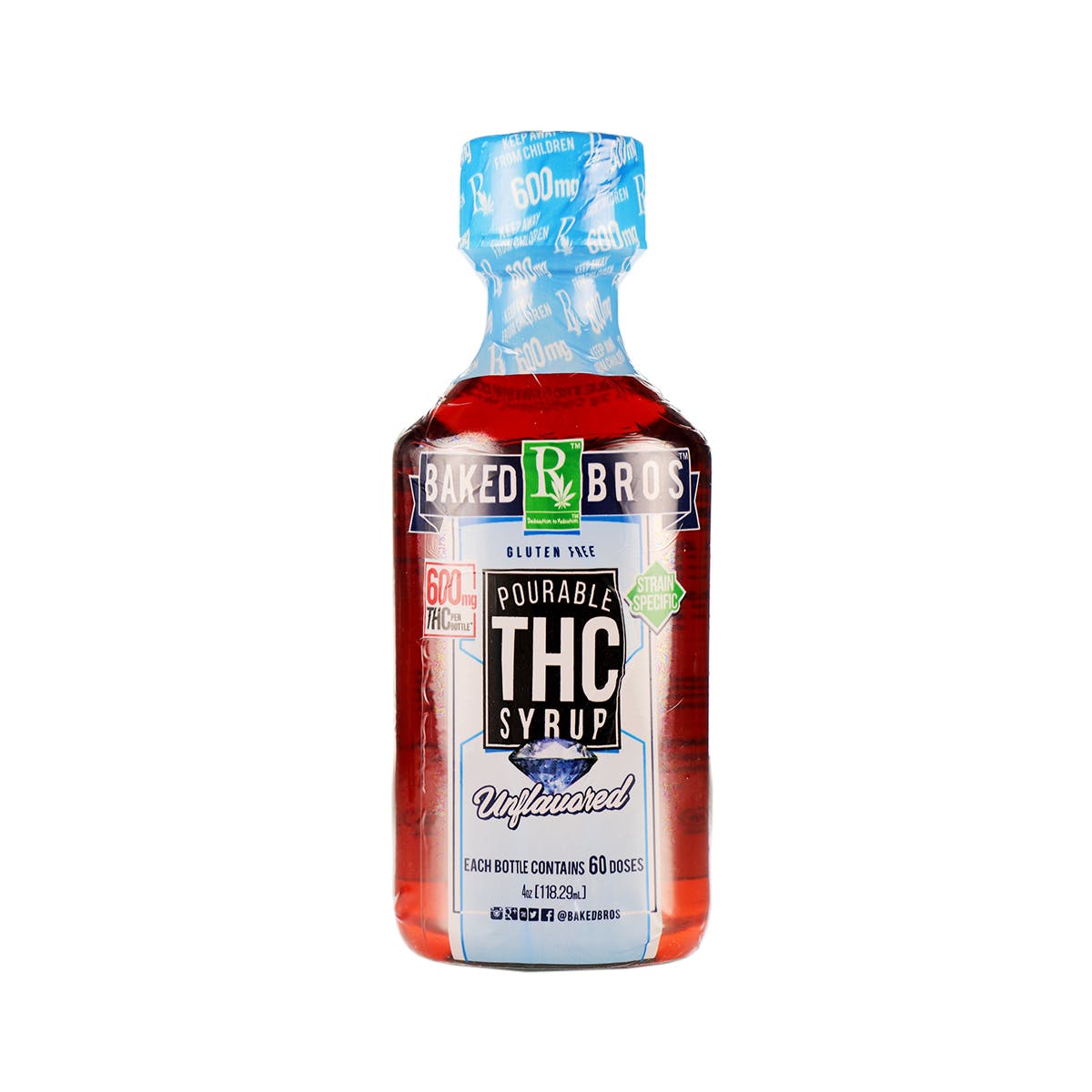 THC Syrup Unflavored 600mg