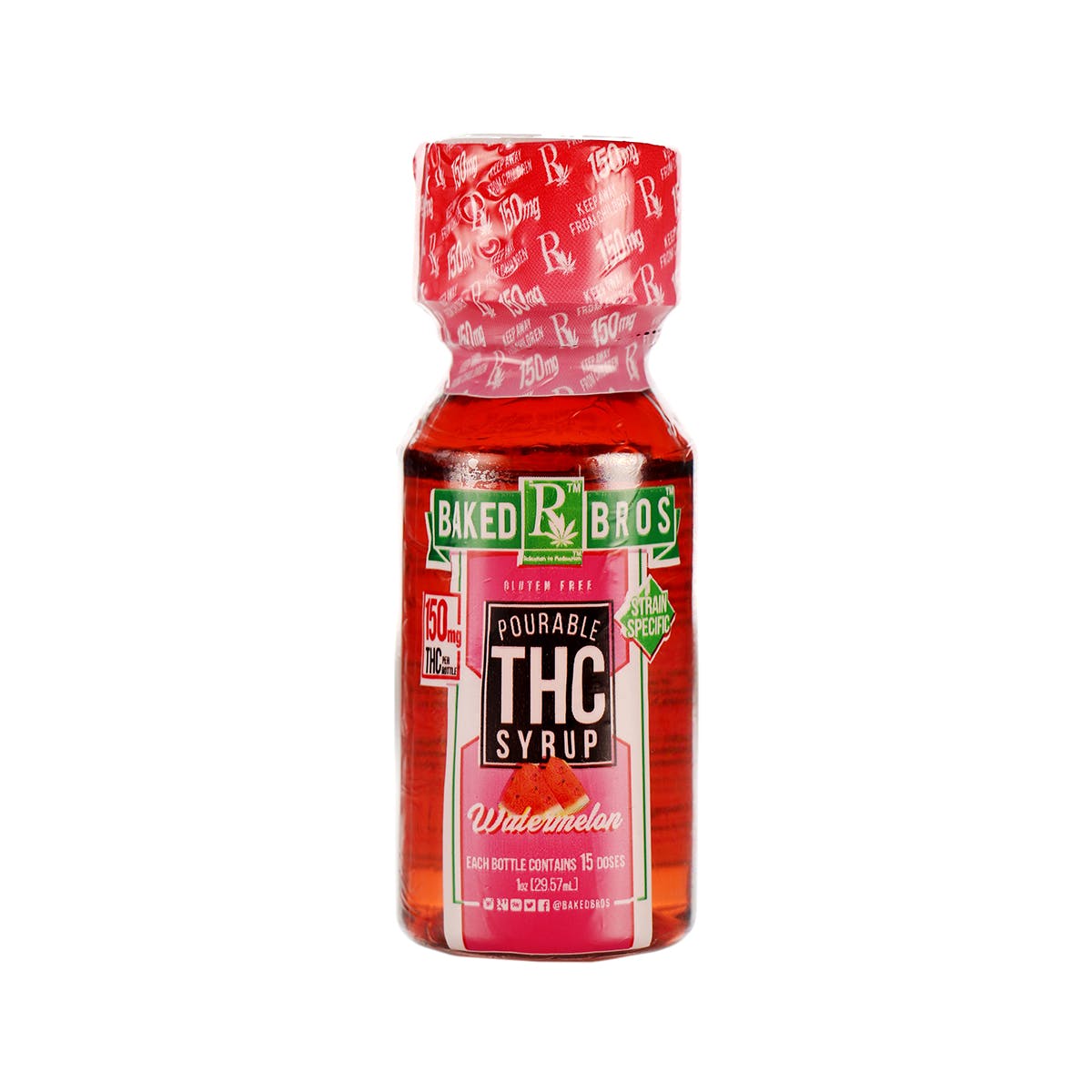 THC Syrup Watermelon 150mg
