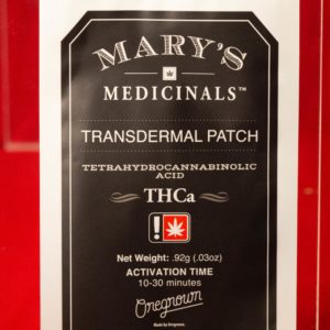 THCa Transdermal Patch by Mary's Medicinals