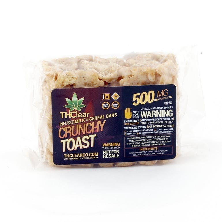 ThClear - Crunchy Toast Cereal Bar 500MG