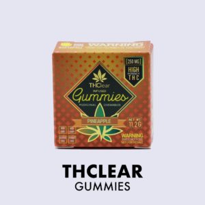 THCLEAR : INFUSED GUMMIES 250MG "PINEAPPLE"
