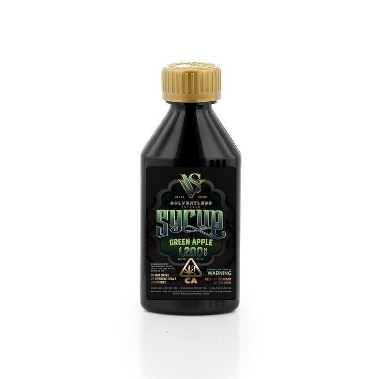 THClear VVS Syrup - 1200mg Green Apple