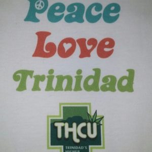 THCU Peace Love Trinidad Shirt