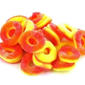 The Cannabis Candy Co. - Peach Rings (Sativa) 150mg