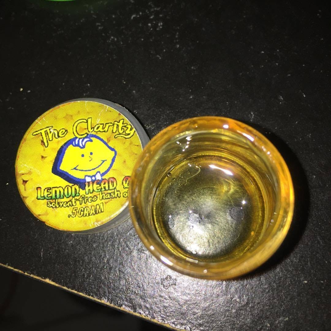 The Clarity Lemon Head OG Hash Oil