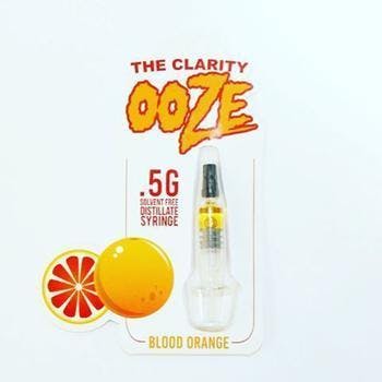 THE CLARITY SOLVENT FREE HASH OIL .5 | BLOOD ORANGE