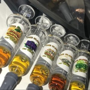 THE CLARITY SOLVENT FREE HASH OIL GREEN APPLE .5G