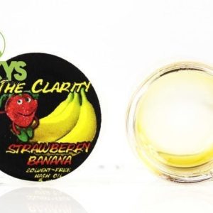 The Clarity Strawberry Banana Hash Oil