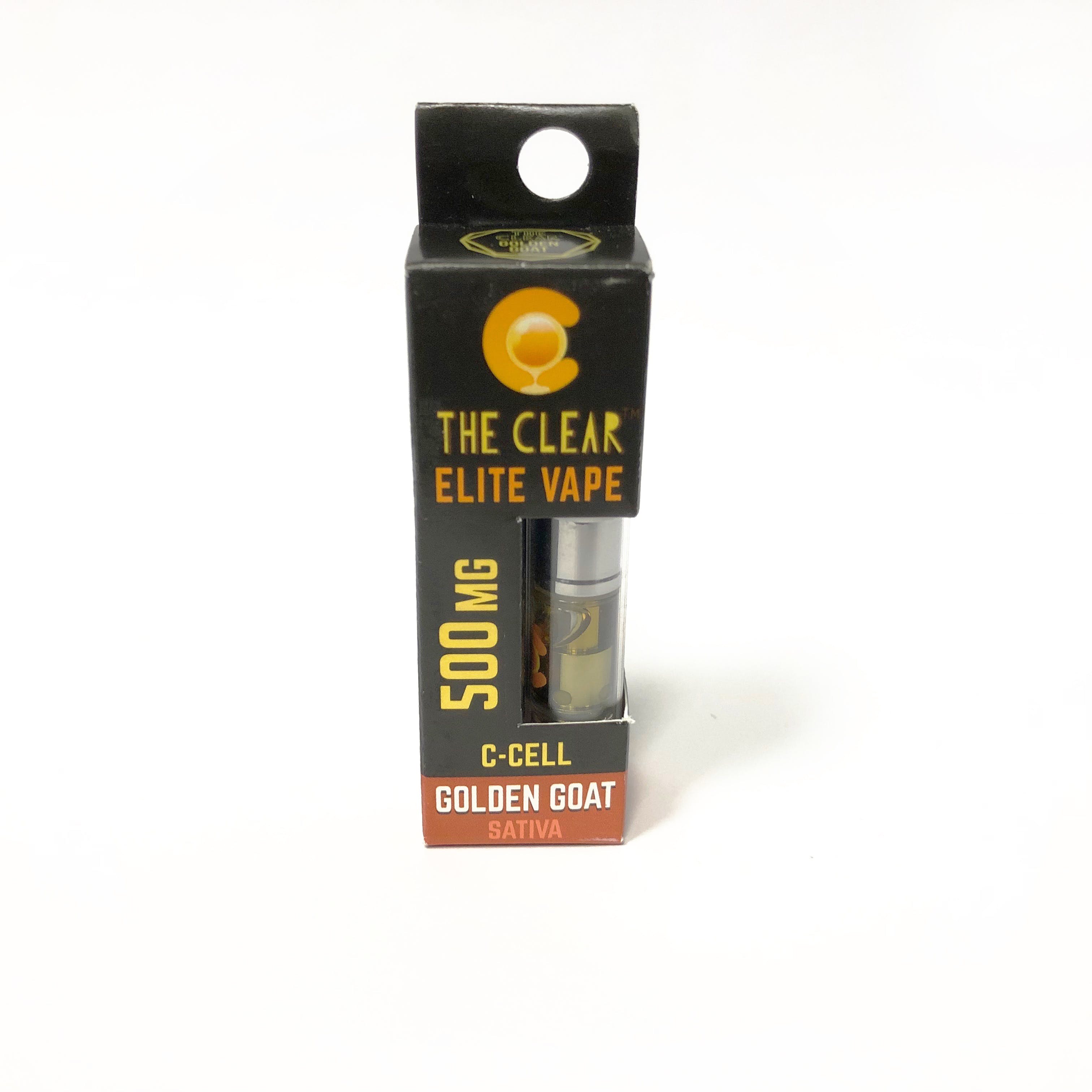 The Clear 500mg Elite Sativa Cartridge