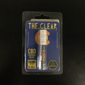 The Clear CBD Grapevine 500mg Cartridge