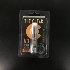 The Clear V3 Blue Raz 500mg Cartridge