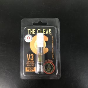The Clear V3 Golden Goat 500mg Cartridge