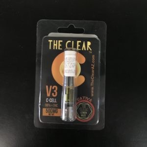 The Clear V3 Lemon Haze 500mg Cartridge