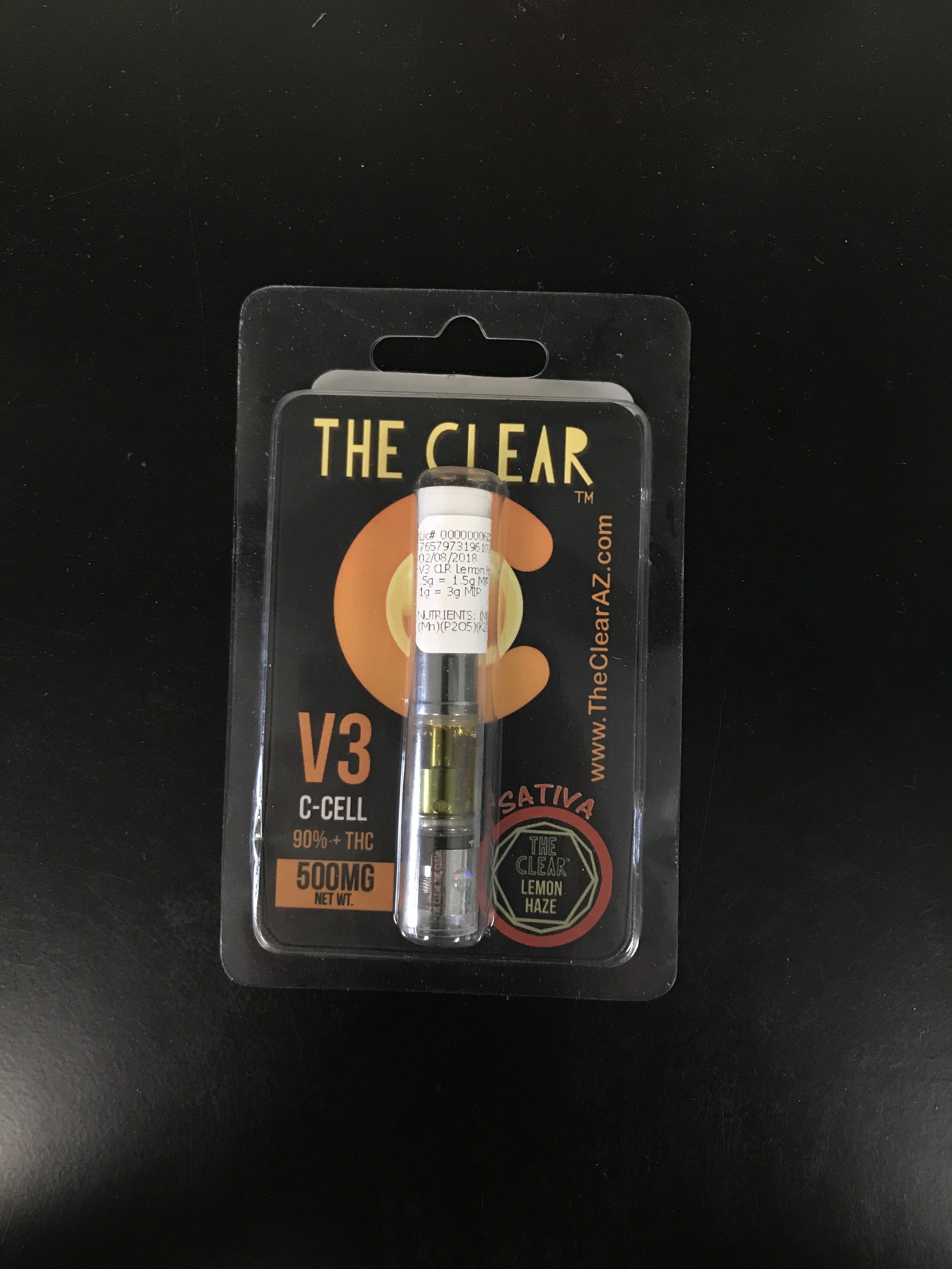 concentrate-the-clear-v3-lemon-haze-500mg-cartridge