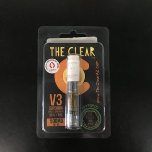 The Clear V3 Red Apple 500mg Cartridge