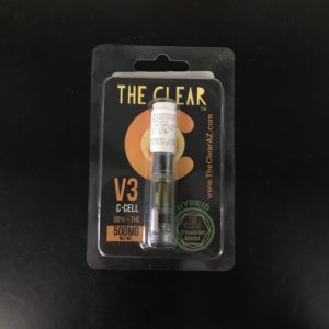 The Clear V3 Strawberry Banana 500mg Cartridge