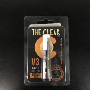 The Clear V3 XJ13 500mg Cartridge