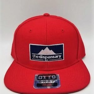 "The Dispensary" Hat Red Visor Snapback