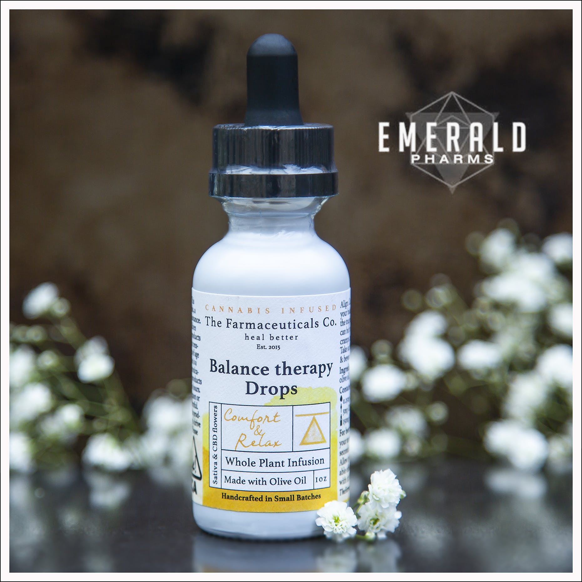 The Farmaceuticals Co: 1:1 Balance Therapy Drops Comfort & Relax