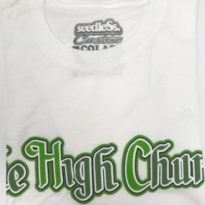 The High Church - Green/White T-Shirt
