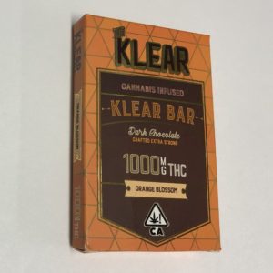 The Klear Bar "Orange Blossom Chocolate" 1000mg