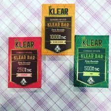 The Klear Bar "Raspberry Dark Chocolate" 250mg