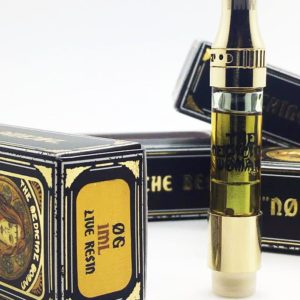The Medicine Woman - OG Kush - Live Resin -- PUSH BUTTON BATTERIES ONLY