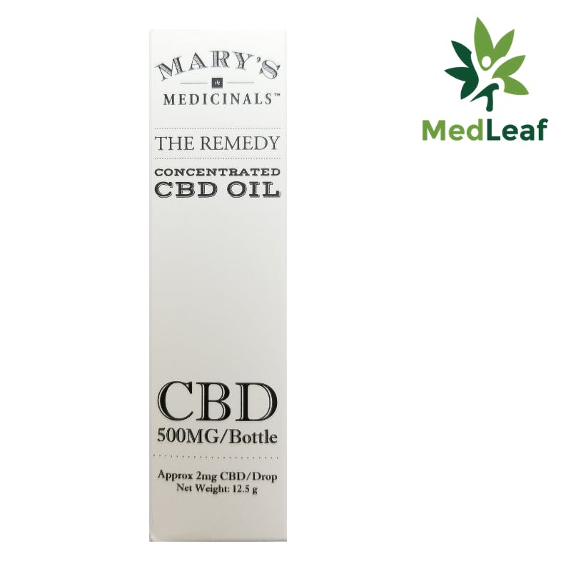 THE REMEDY - Concentrated CBD Oil - Mary's Medicinals