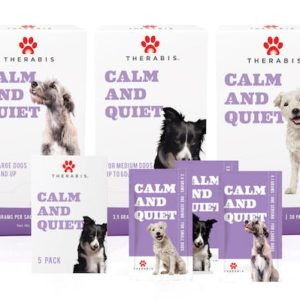 Therabis Calm and Quiet CBD Dog Treats (5), 21-59 lbs