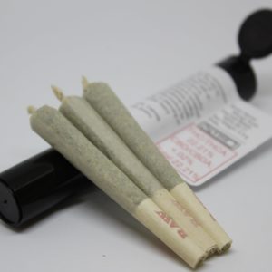 Three Half Gram (.5g) Joints for $15 (Tax included)
