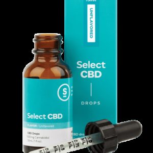 Tincture - Select CBD - Unflavored 1000mg