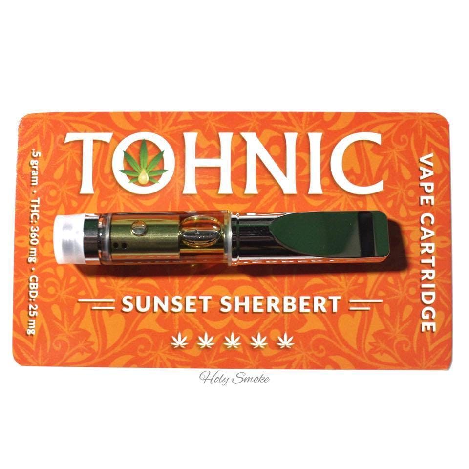 TOHNIC VAPES - SUNSET SHERBERT