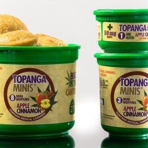 TOPANGA | Apple Cinnamon Mini Muffins 100mg THC