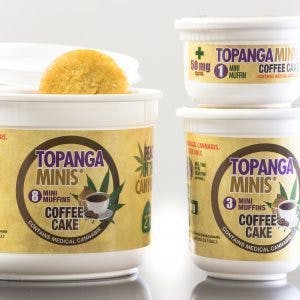 TOPANGA | Coffee Cake Mini Muffins 100mg THC