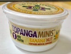 Topanga Minis- 1 banana nut muffin