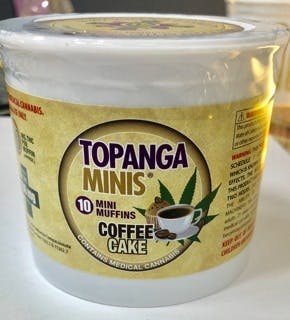 Topanga Minis- 10 coffee cake muffins