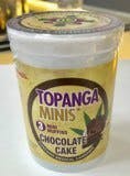Topanga Minis- 3 chocolate cake muffins