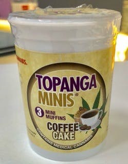 Topanga Minis- 3 coffee cake muffins