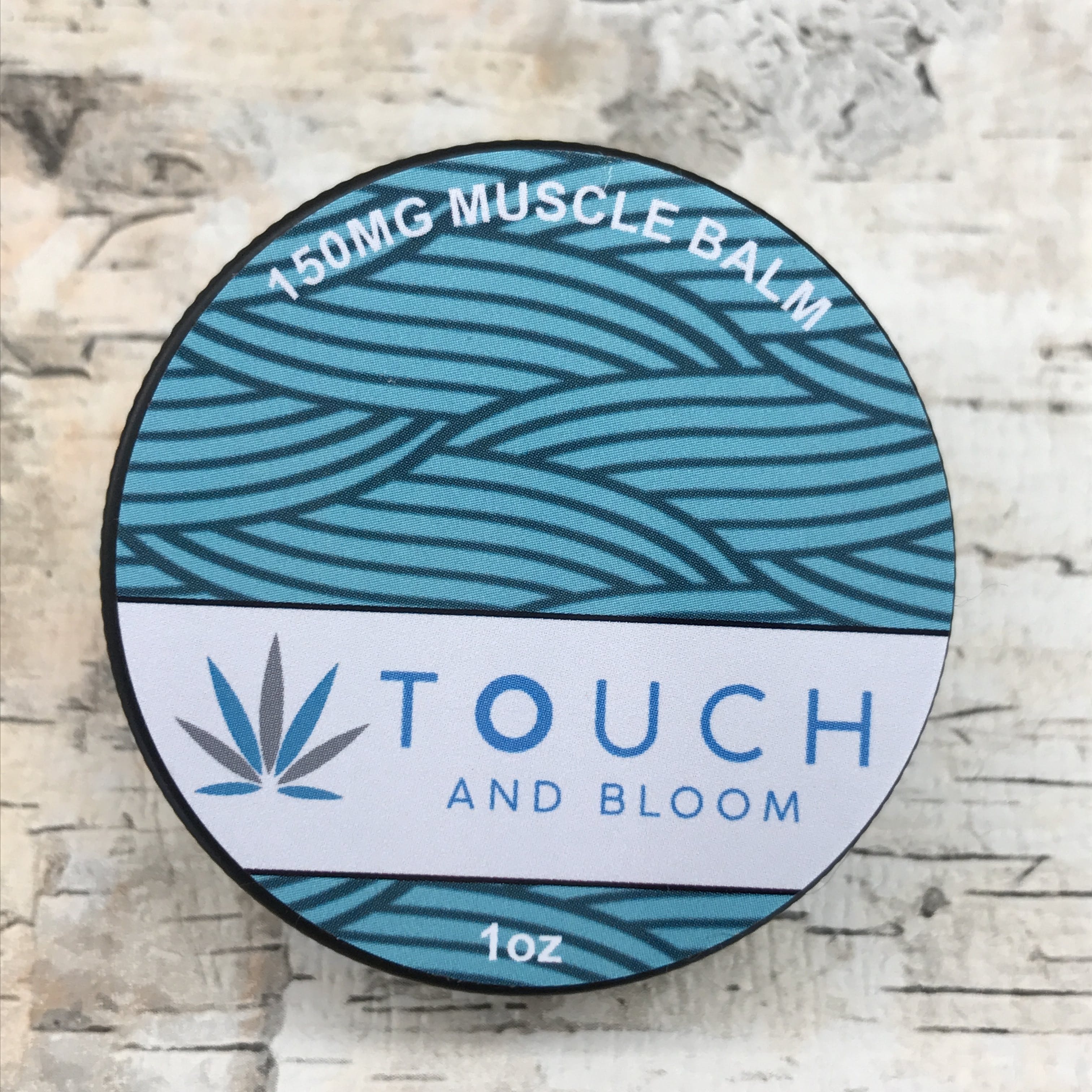 topicals-touch-and-bloom-100mg-muscle-balm