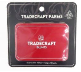 TRADECRAFT FARMS HEMP BLUNTS (6 PACK)