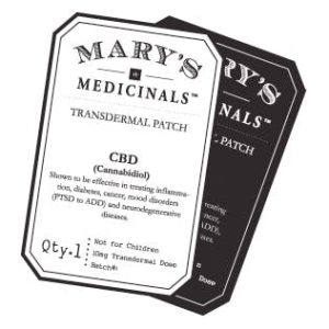 Transdermal CBD Patch (Mary's Nutritionals)