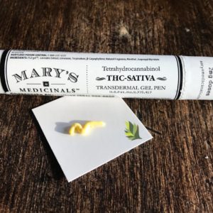 Transdermal Gel Pen - Sativa - from Mary's Medicinals