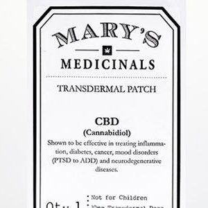 Transdermal Patch |CBD| Mary's Medicinals