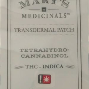 Transdermal Patch Indica (Mary's)