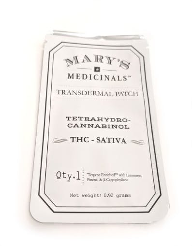 topicals-transdermal-patch-tetrahydrocannabinol-thc-sativa-marys-medicinals