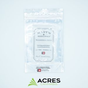 Transdermal THC-Indica Patch - Mary's Medicinals