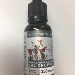 TREATIBLES Phytocannabinoid Oil Dropper [Animal Use Only] 250mg