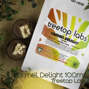 Tree Top Labs 100mg Cup - Carmel Delight